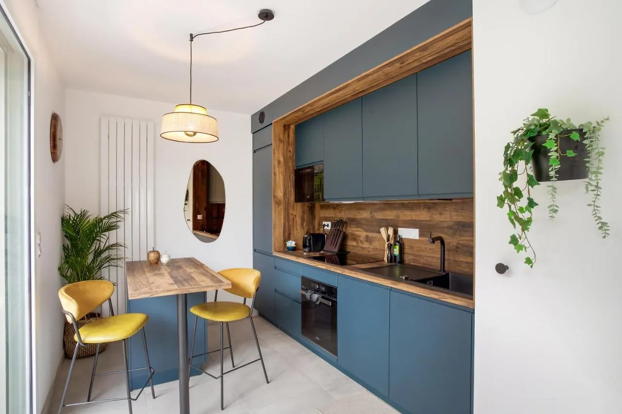 L'Air - Elegant 2 Chambres Avec Loggia Dans Residence De Haut Standing Rennes 0*,  Francie